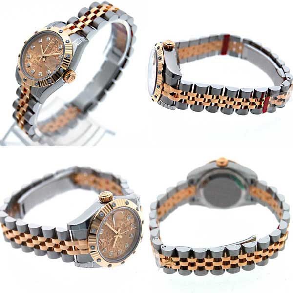 ロレックス ROLEX デイトジャスト コンビ Ref.179313G シャンパン 自動