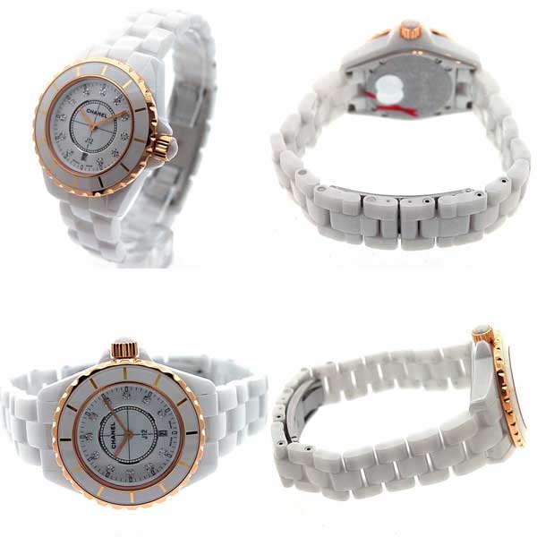 シャネル CHANEL H2181 J12 11Pダイヤ PGベゼル クォーツ レディース _939018 シャネルH2181を購入する | Chrono24