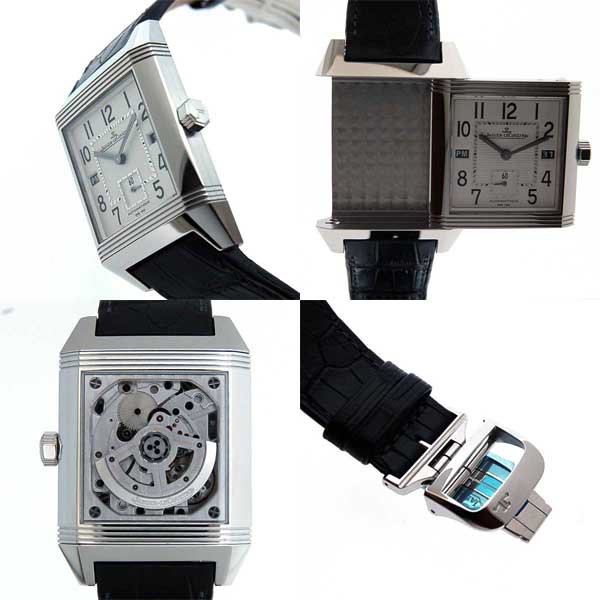 ジャガールクルト Jaeger LeCoultre レベルソ スクアドラ ホームタイム