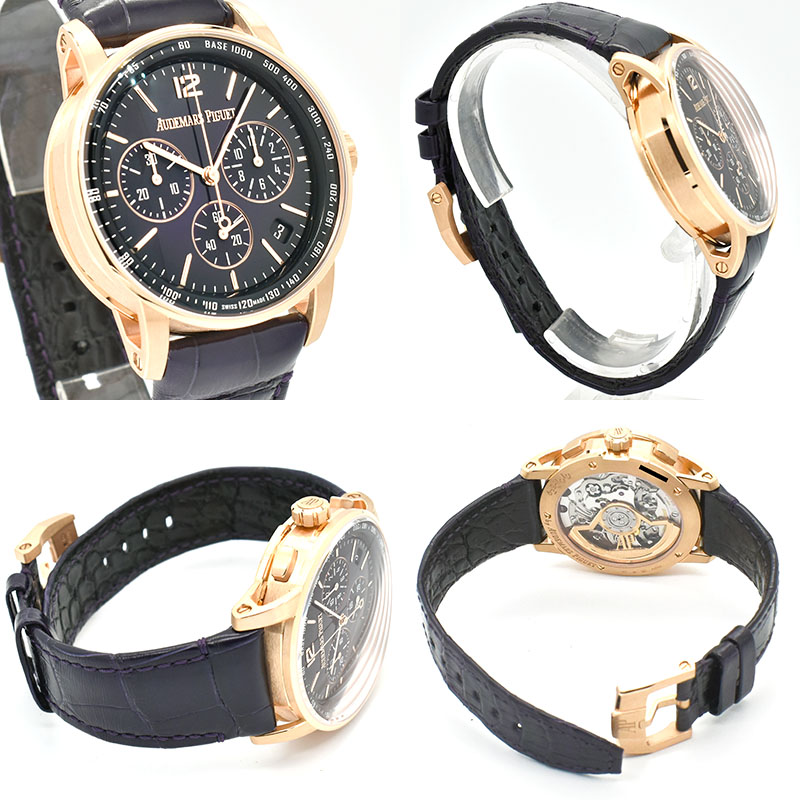 オーデマ・ピゲ AUDEMARS PIGUET CODE 11.59 バイ オーデマ ピゲ クロノグラフ 26393OR.OO.A616CR.01  41mm 18KPG スモークパープル 新品
