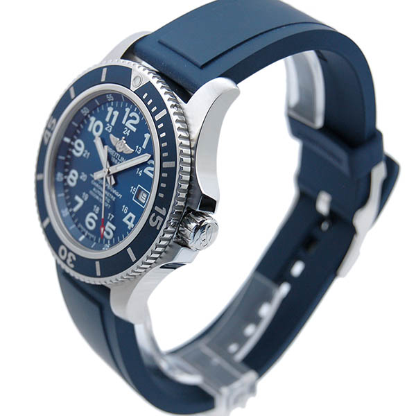 ブライトリング　BREITLING　スーパーオーシャン2 42　A182C15RPR　マリンブルー　42mm　ラバーベルト　新品