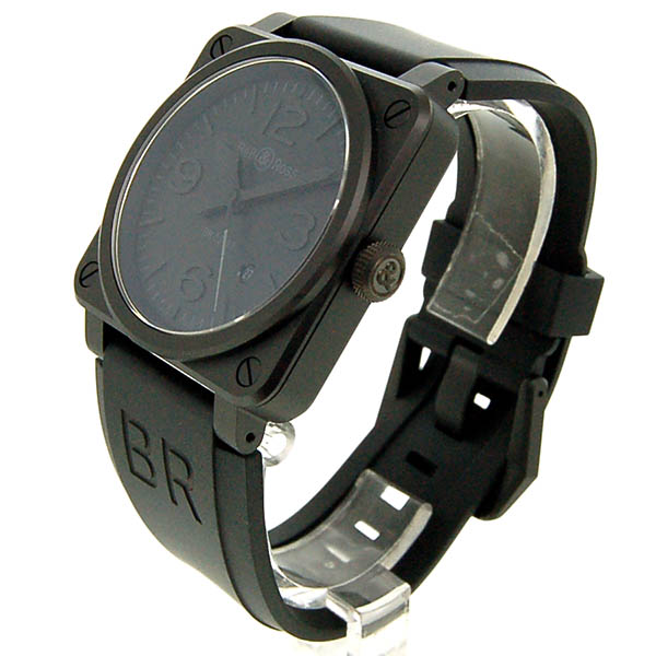 ベル＆ロス BELL＆ROSS BR03-92-PHANTOM ファントム セラミック ラバー