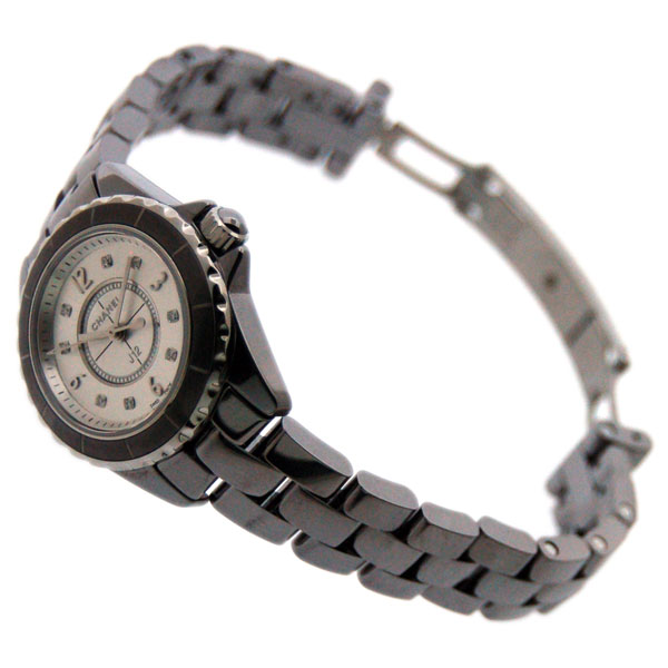 シャネル CHANEL J12 クロマティック H3401 29mm レディース 8Pダイヤ
