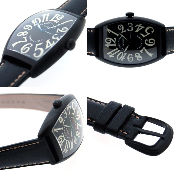 フランクミュラー FRANCK MULLER カサブランカ 6850CASA NR 自動巻 黒