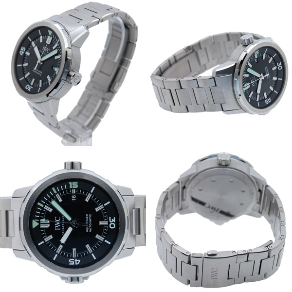 IWC アクアタイマー オートマチック IW329002 SS 42mm ブラック 新品