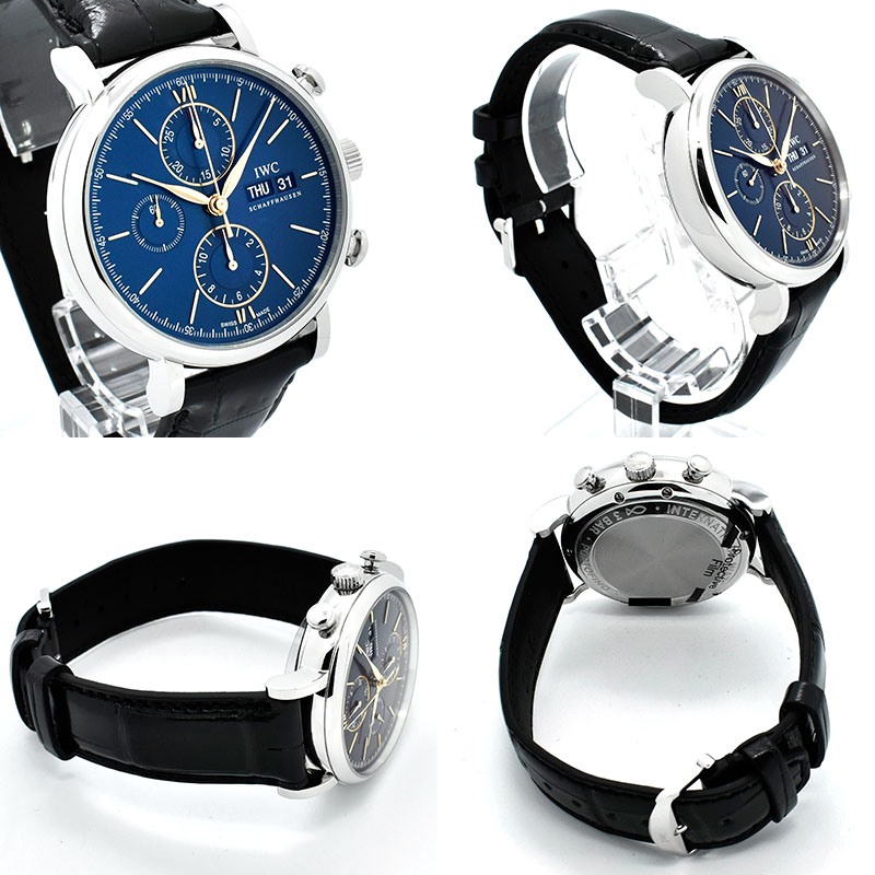 IWC ポートフィノ クロノグラフ IW391036 42mm ブルー 新品