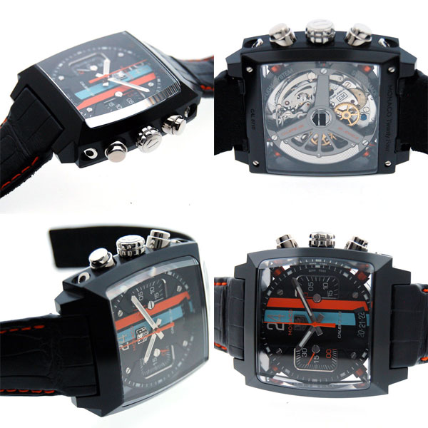 タグホイヤー Heuer モナコ24 キャリバー36 クロノグラフ Cal5110 Fc6265 Pvd 40 5mm 新品 Zetton ゼットン