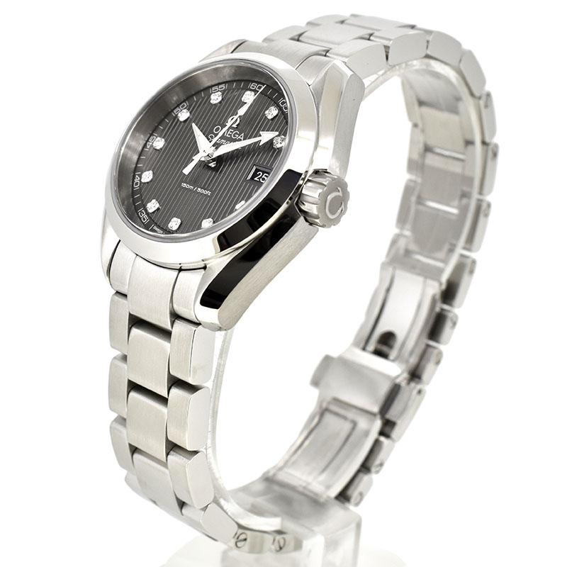 オメガ シーマスター　231.10.30.60.56 レディース　ダイヤ　腕時計 新品)OMEGA オメガ シーマスター アクアテラ レディース