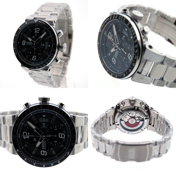 オリス ORIS ウィリアムズ F1 クロノグラフ 679 7614 4164M 44mm