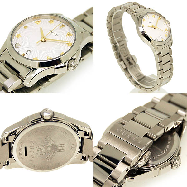 グッチ　クォーツ腕時計 タイムレスYA126572 GG グッチ GUCCI 時計 YA126572 G-Timeless Gタイムレス