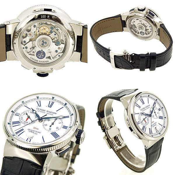 ユリス ナルダン ULYSSE NARDIN マリーン クロノグラフ 1533-150/E0