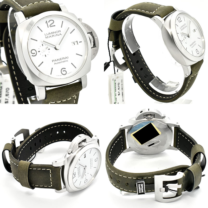 パネライ PANERAI ルミノールマリーナ PAM01314 44mm ホワイト 新品