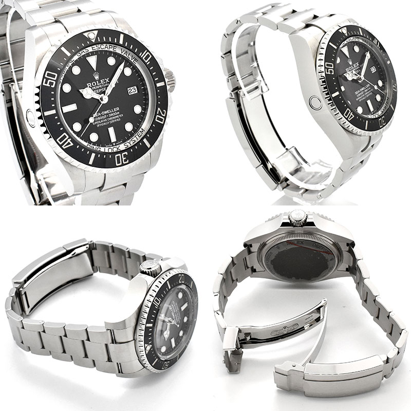 ロレックス　ROLEX　シードゥエラー ディープシー　Ref.136660　ブラック　44mm　新品