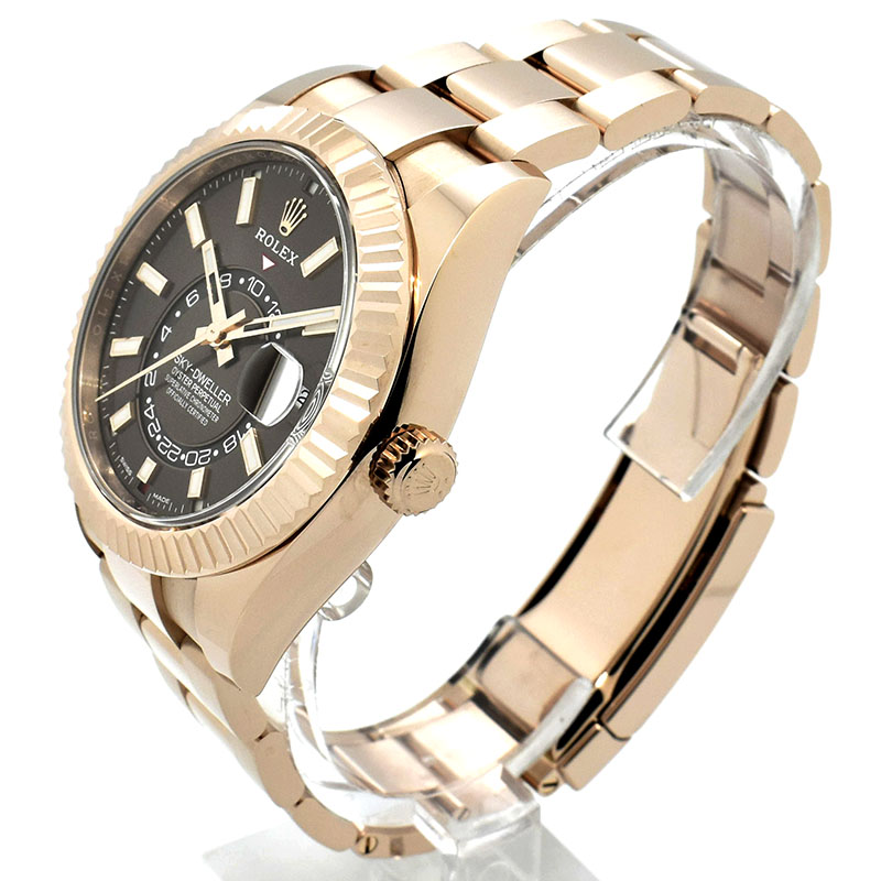 ロレックス ROLEX スカイドゥエラー Ref.326935 チョコレート 新品