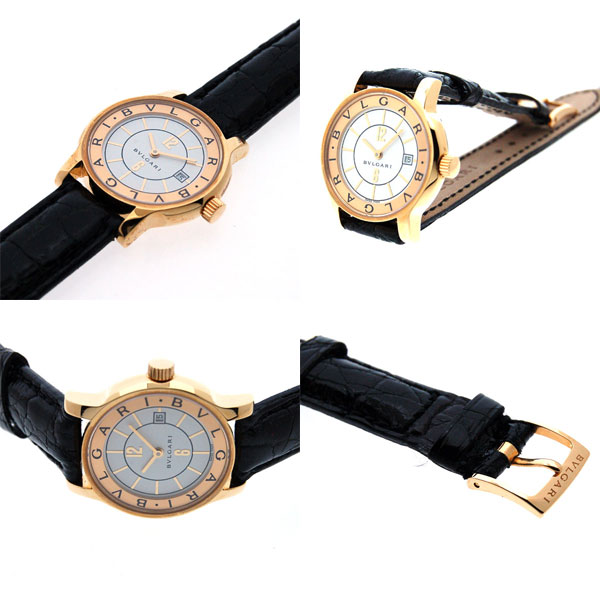 BVLGARI - ブルガリ BVLGARI ソロテンポ ST29G ホワイト K18YG