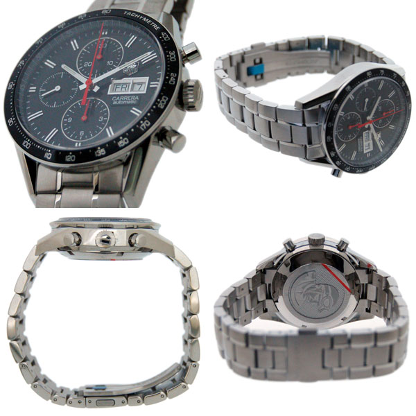 タグホイヤー カレラ キャリバー16 デイデイトCV201AH.BA0725 CV201AH.BA0725 TAG Heuer（タグホイヤー） カレラ キャリバー16