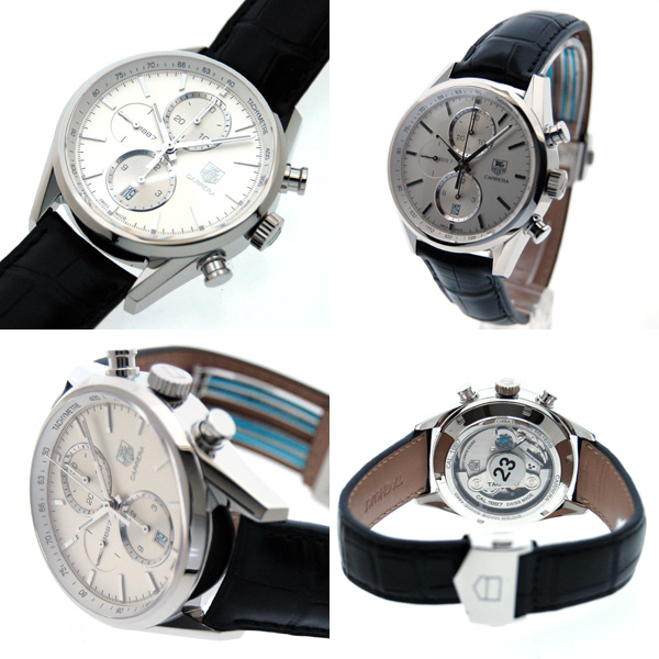 タグホイヤー TAG HEUER カレラクロノ キャリバー1887 CAR2111.FC6266 41mm SS シルバー 自動巻 革ベルト 新品 Zetton(ゼットン) タグホイヤー TAG HEUER カレラクロノ キャリバー1887 CAR2111.FC6266 41mm SS シルバー 自動巻 革ベルト 新品 Zetton(ゼットン)