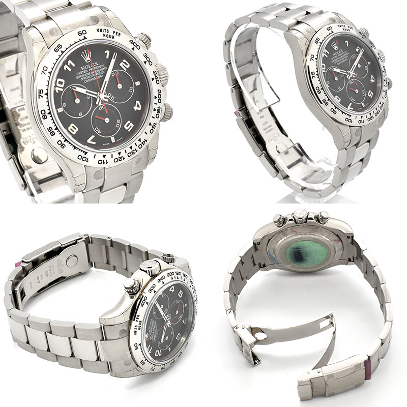 ナポリタンロレックス デイトナ 116509 コマ K18WG ナポリタンロレックス デイトナ 116509 コマ K18WG ナポリタン