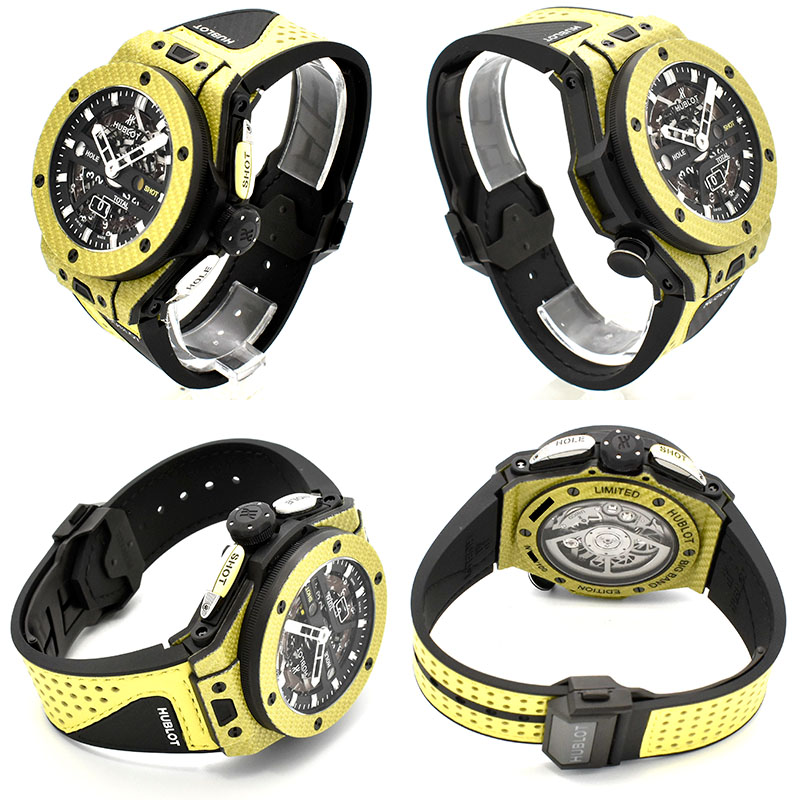 ウブロビッグバン ビッグ・バン ウニコ ゴルフ ブラックカーボン 416.YT.1120.VR