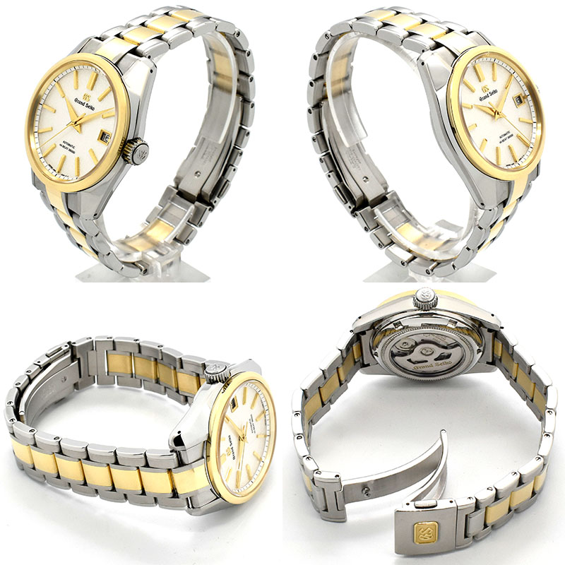 ヘビカーゴ　SEIKO GS 36000ジャンク　グランドセイコウ Grand Seiko Hi-Beat 36000 GMT Limited Edition SBGJ227 Watch