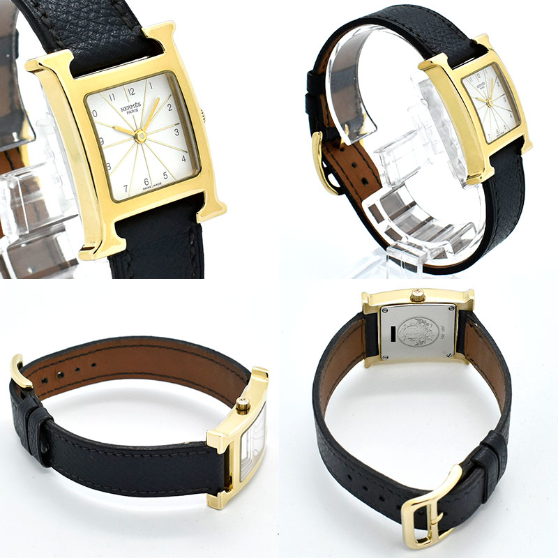 エルメス HERMES Hウォッチ HH1.210 中古
