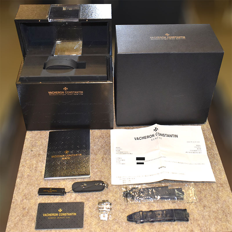 オーヴァーシーズ4500v青文字盤 更に値下げ ヴァシュロン