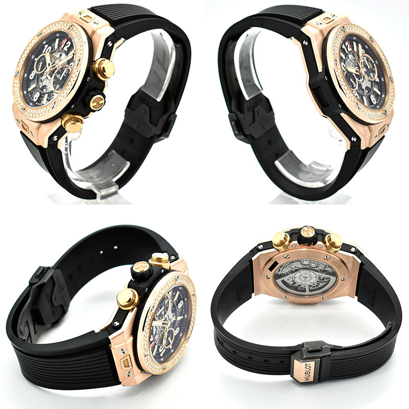 Big Bang Unico King Gold Diamonds 44 mm | Hublot