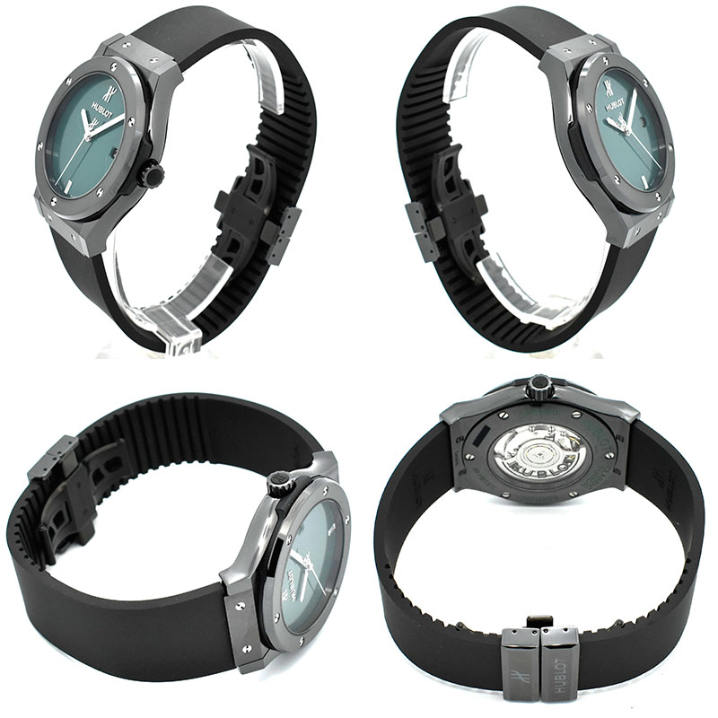 ウブロ HUBLOT クラシックフュージョン ブラックセラミック