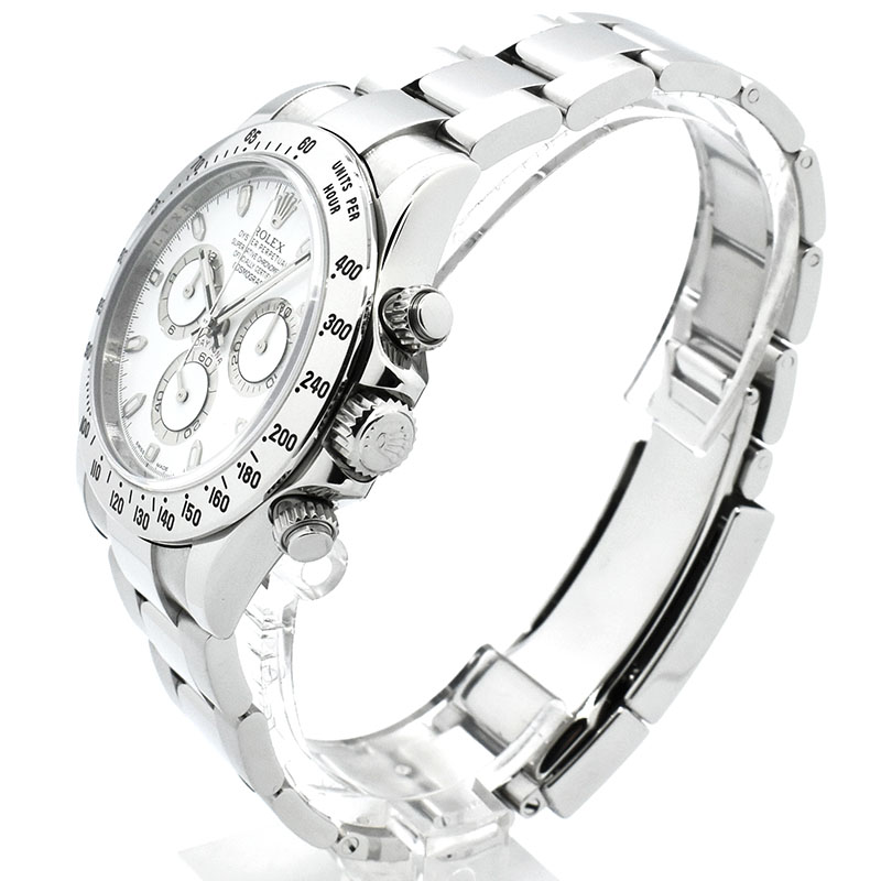ロレックス デイトナ 116520 ホワイト 40mm | メンズウォッチ