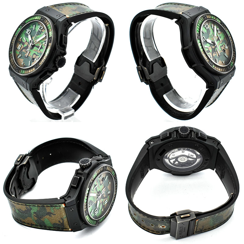 ウブロ HUBLOT ビッグバン コマンドバン ジャングル カラット