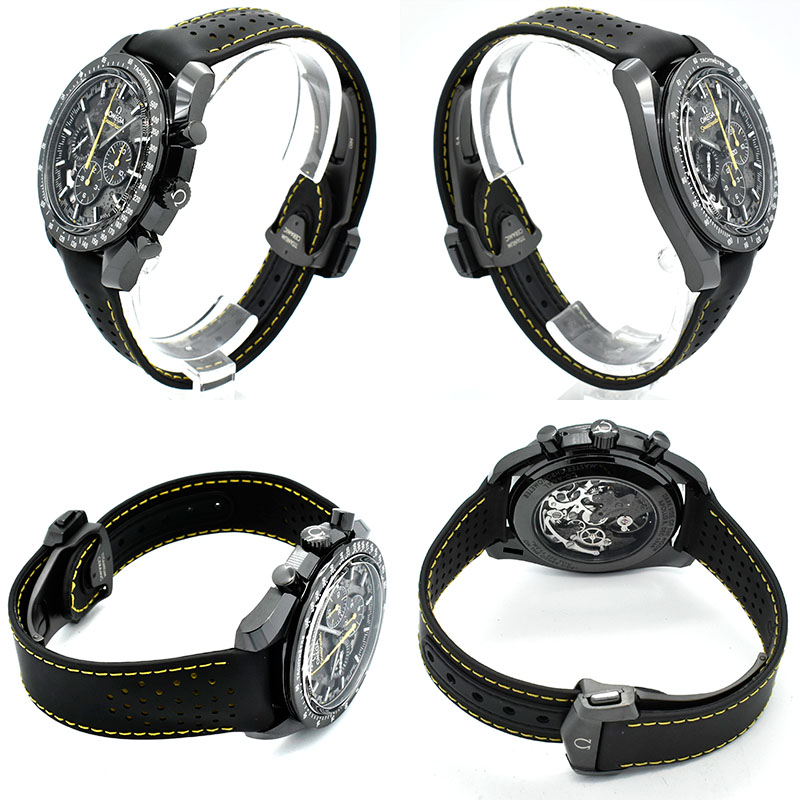 Speedmaster ダーク サイド オブ ザ ムーン 44.25 mm, ブラック