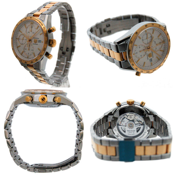 タグホイヤー TAG HEUER カレラ タキメトリック CV2050.BD0789 SS×GP