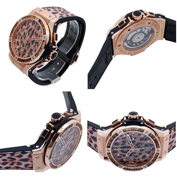 ウブロ HUBLOT ビッグバン ゴールドレオパード 341.PX.7610.NR.1976