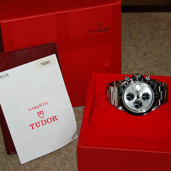 チューダー(チュードル) TUDOR クロノタイム 79260 シルバー 3連ブレス