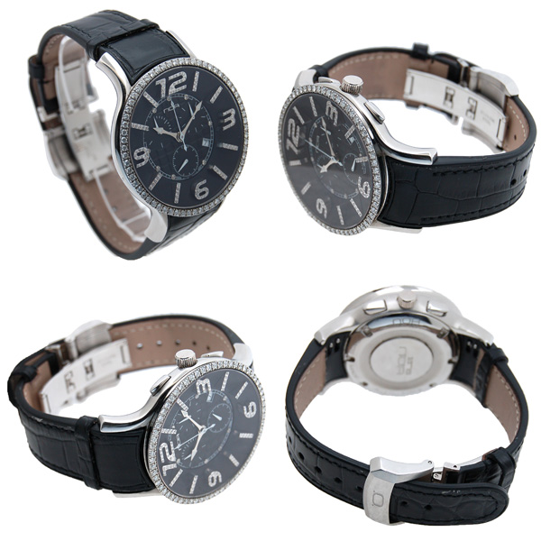 ノア N.O.A 16.75-GDB ベゼルダイヤ 44mm クロノグラフ 世界250本限定  