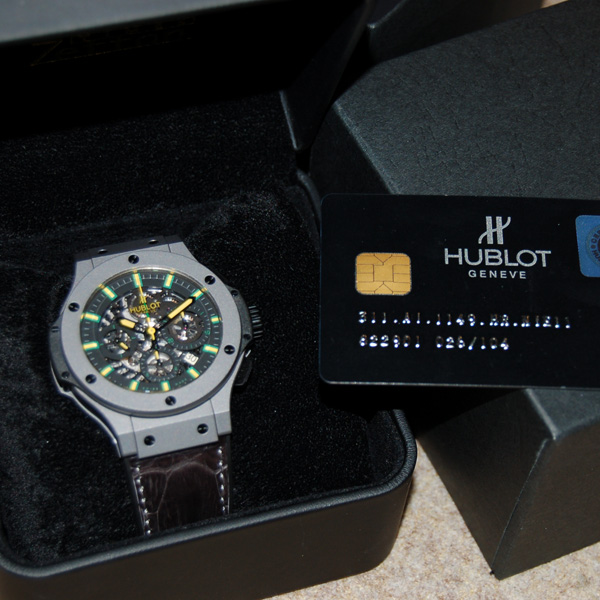 ウブロ HUBLOT ビッグバン アエロバン ニーマイヤー 311.AI.1149.HR.NIE11 44mm タンタル 世界104本限定 USED  中古 Zetton(ゼットン)