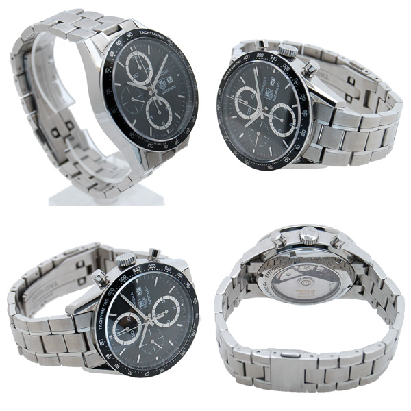 タグホイヤー tag heuer カレラタキメーター クロノグラフ cv2010 ba0786