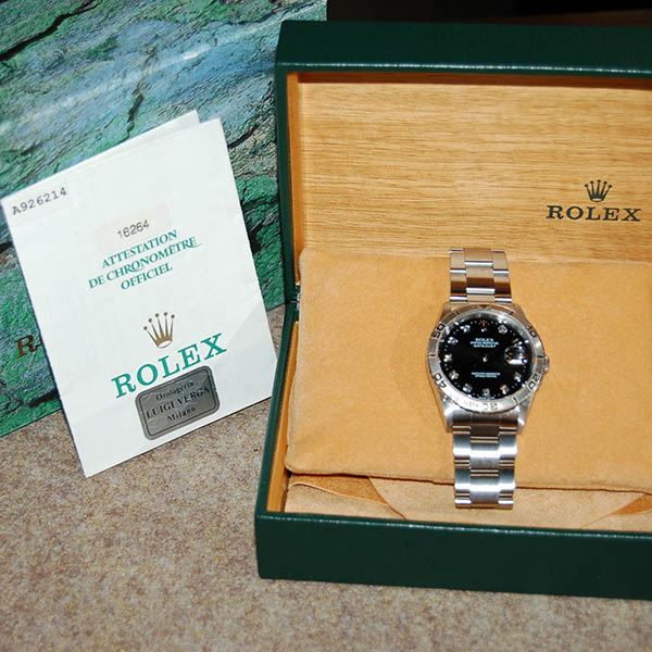 ロレックス ROLEX デイトジャスト サンダーバード 16264G 10P