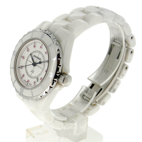 シャネル CHANEL J12 33mm レディース H1476 ピンクサファイア