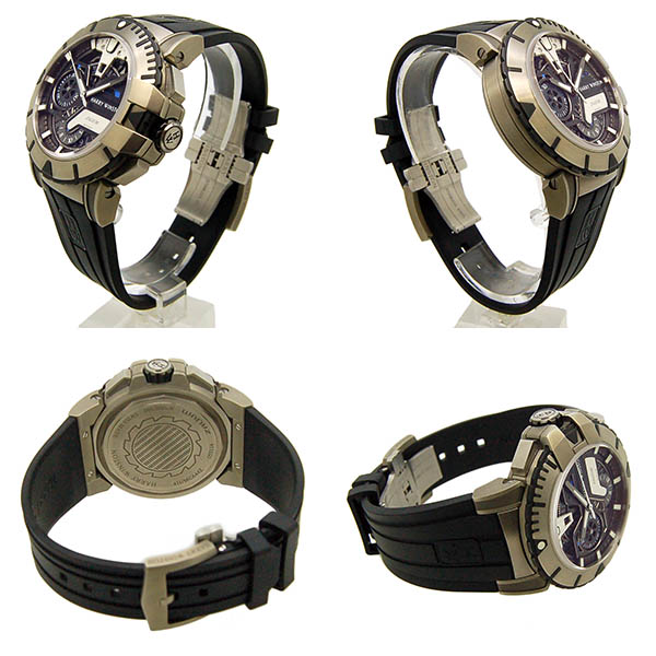 ハリーウィンストン HARRY WINSTON オーシャンスポーツ クロノ