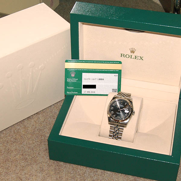 ロレックス　ROLEX 箱　デイトジャスト 楽天市場】【ROLEX】【仕上済】ロレックス『デイトジャスト