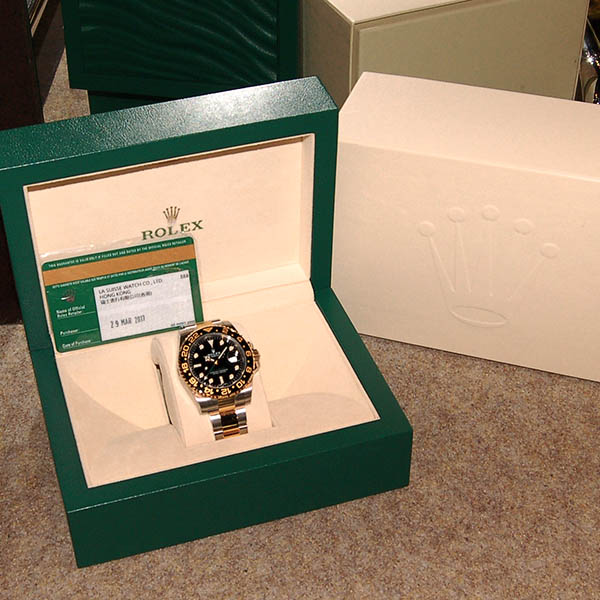 ロレックス ROLEX GMTマスター2 コンビ Ref.116713LN ブラック