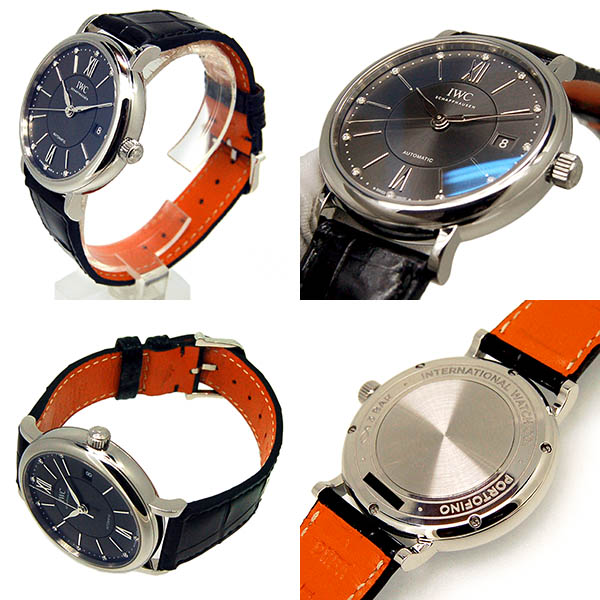 【新品未使用】〈IWC〉純正アリゲーターストラップ スタンダードサイズ IWC - 【美品】IWC純正Dバックルとアリゲーターストラップセット
