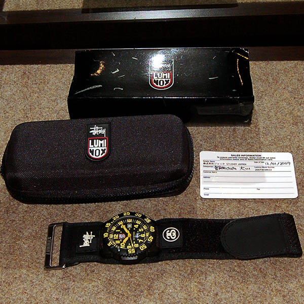 ルミノックス LUMINOX ネイビーシールズ ステューシー(STUSSY