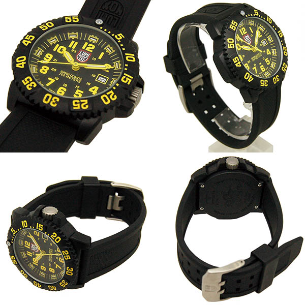 ルミノックス LUMINOX ネイビーシールズ シリーズ 3050/3950 ブラック/イエロー USED 中古 Zetton(ゼットン)