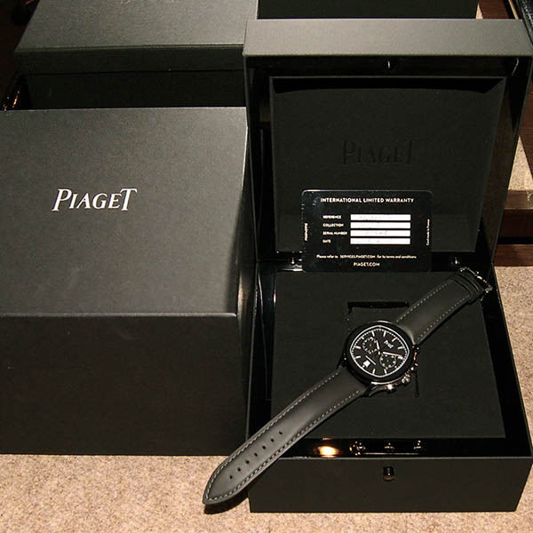 ピアジェ PIAGET ポロ Sウォッチ クロノグラフ G0A42002 42mm SS