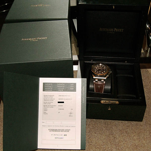 オーデマ・ピゲ ロイヤルオーク オフショア 革ベルト 26470ST オーデマ・ピゲ AUDEMARS PIGUET ロイヤルオーク オフショア