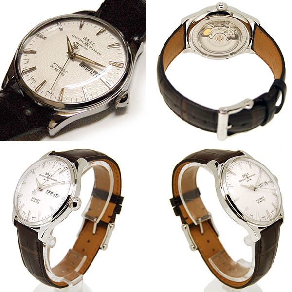 ボールウォッチ　BALL　トレインマスター エタニティ　NM2080D-LJ-SL シルバー　SS　40mm　USED　中古