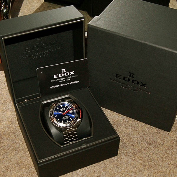 エドックス EDOX ハイドロサブ オートマティック 80301-3NM-BUIN 46mm 