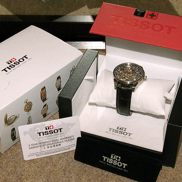ティソ TISSOT T-コンプリカシオン スケレッテ T070.405.16